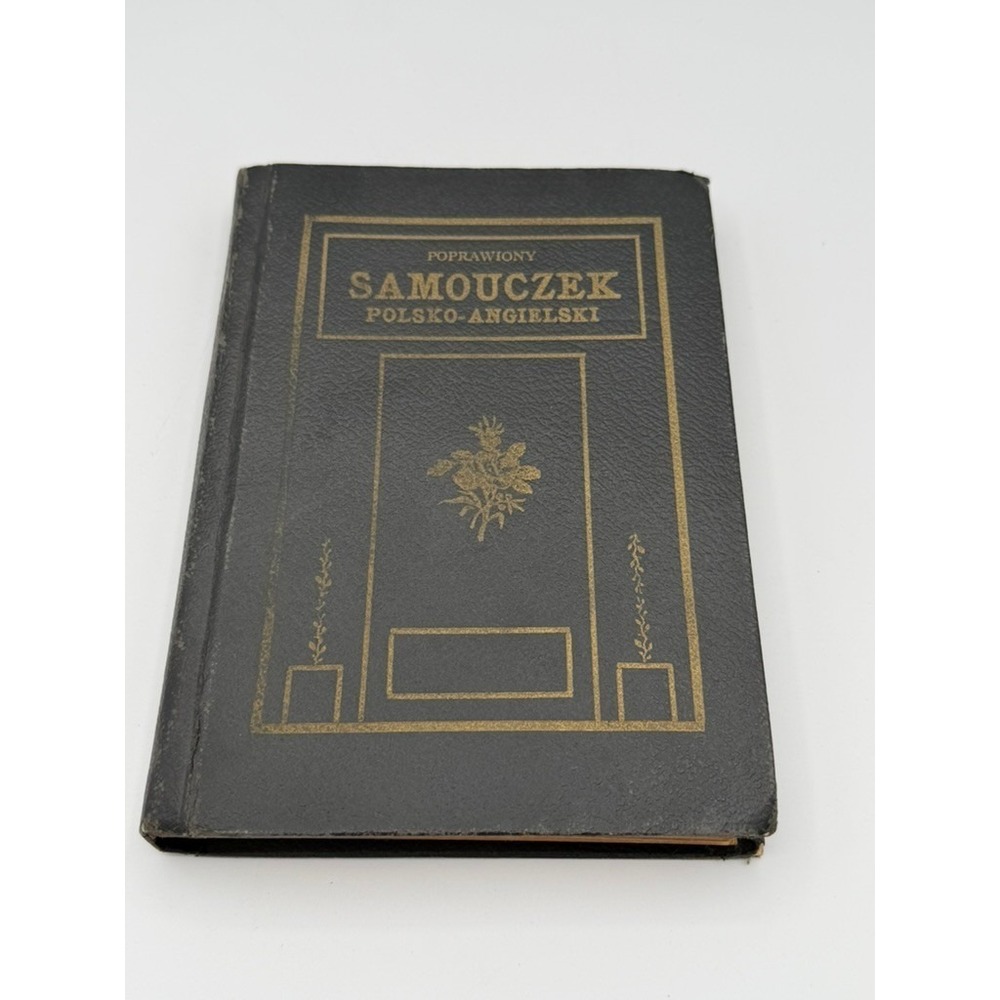 Poprawiony Samouczek Polsko-Angielski Vintage Polish English Language Book